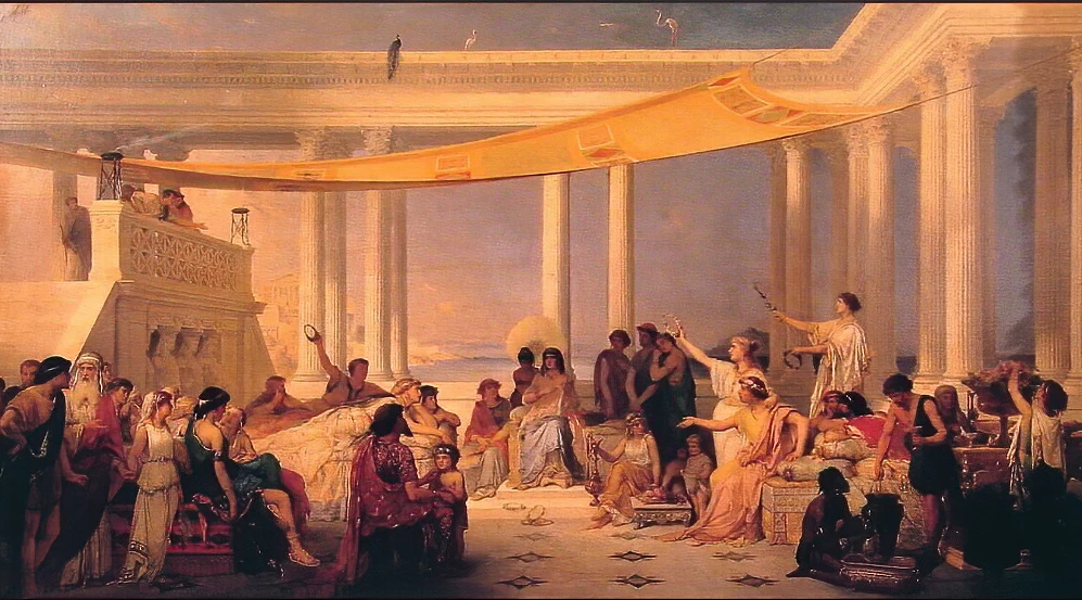 Pierre Olivier Joseph Coomans - Saffo a Mitilene